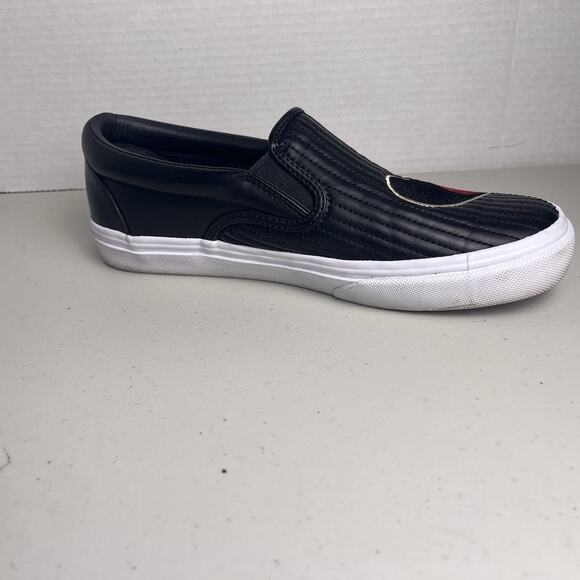 Vera Bradley Disney Shoes Alice in Wonderland Roses Red Quilted Slip On Size 9 - Picture 10 of 16